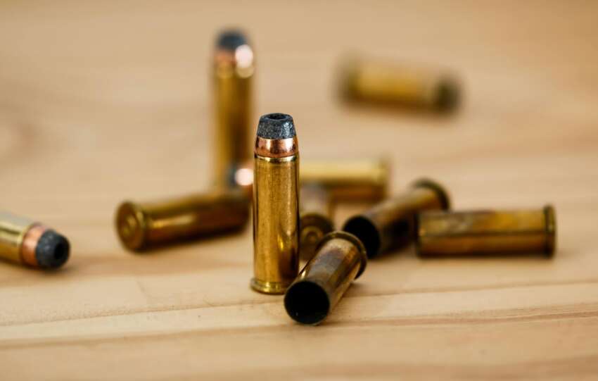 Close Up Photography of Brass Bullets