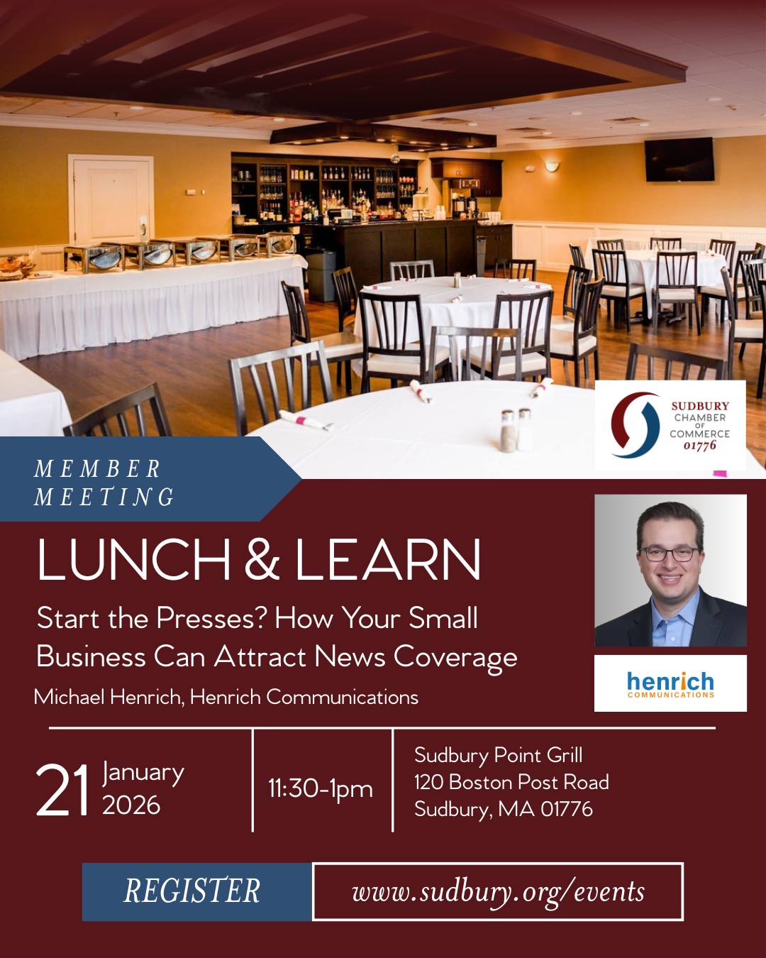 01/21/2026 – Start the Presses? How Your Small Business Can Attract News Coverage